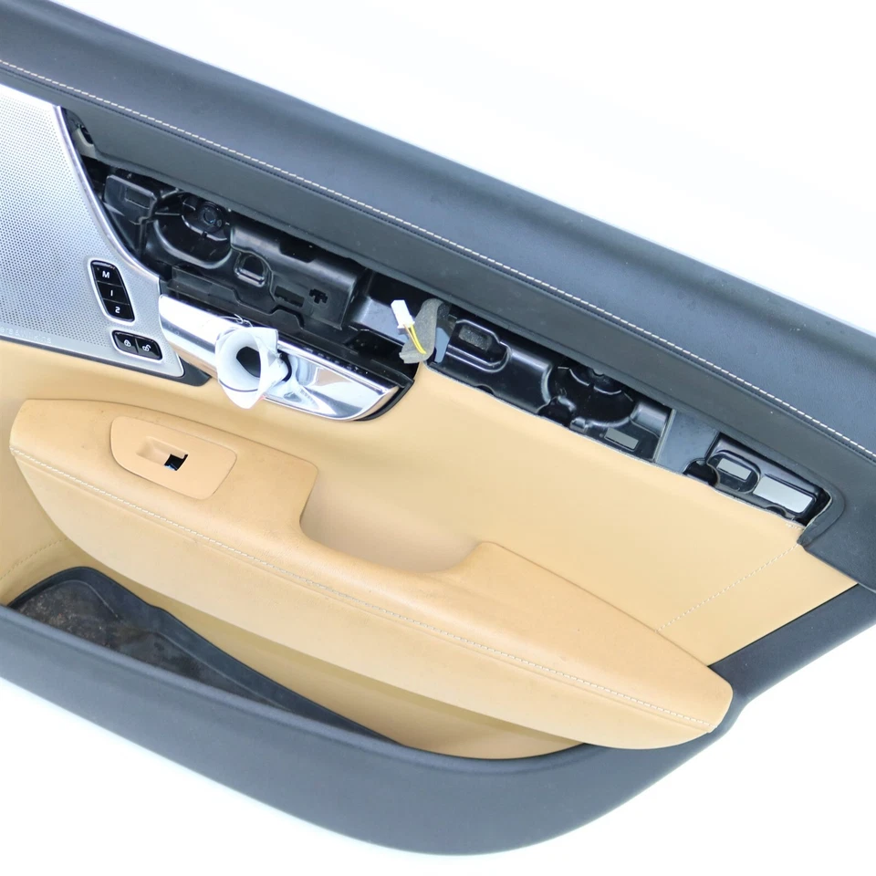 Panel de moldura de puerta delantera derecha Volvo carbón/ámbar #RA20 para S90 V90 2018-2020 Foto 2 de 4