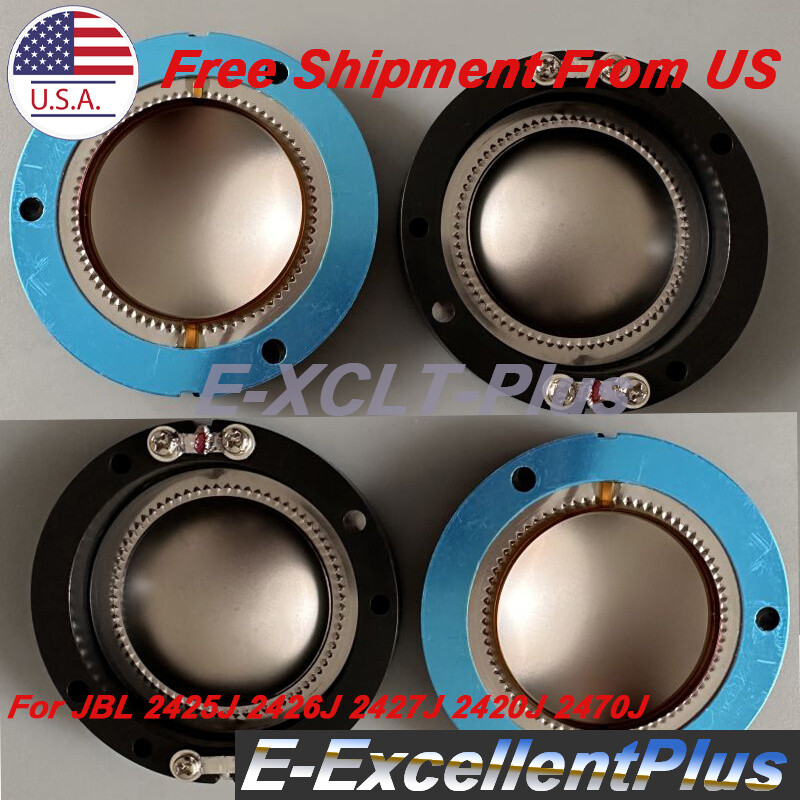 2X Replacement Diaphragm For JBL 2425J 2426J 2427J 2420J 2470J 8 Ohm CCAR Wire