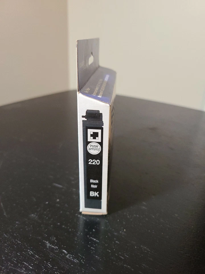 Epson 220 2-pack (T220120-S) Durabrite Ultra Black Ink Cartridge. Sealed - Image 4 of 4