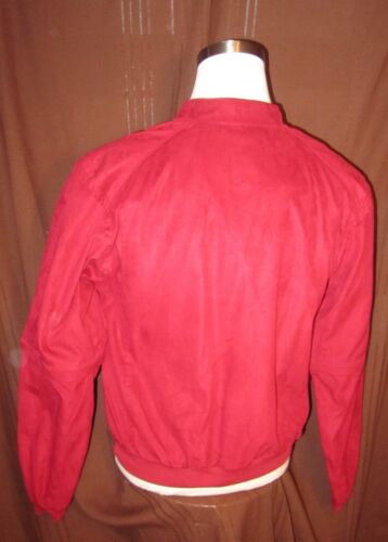 Buick Open Mens Long-Sleeve Pullover Jacket, Red, Zip-Off Sleeves, Size S, EUC - Picture 3 of 6
