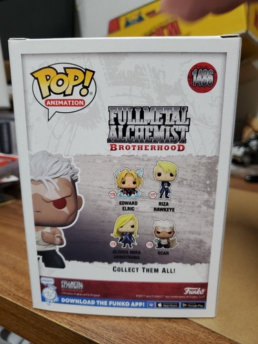 Figura Funko Fullmetal Alchemist Brotherhood Exclusiva POP Scar NUEVA EN STOCK - Imagen 3 de 4
