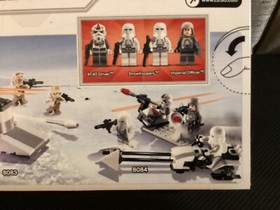 Lego Star Wars Snowtrooper Battle Pack 8084 AT-AT Driver Imperial Officer 2010