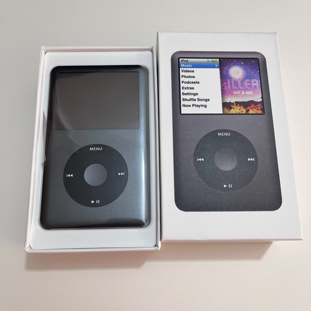 New Apple iPod Classic 7th Gen Gray (120GB/160GB/256GB/512GB/1TB