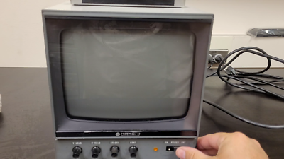 Hitachi Video Monitor Screen VM-904U Tested | eBay