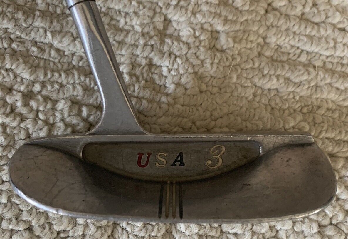 VINTAGE Lynx USA 3 Putter 34 inches steel shaft eBay