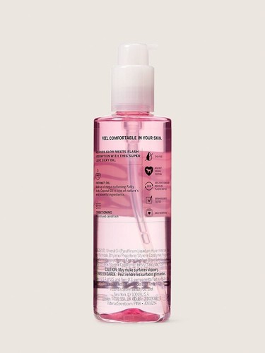 VICTORIAS SECRET PINK COCO OIL CONDITIONING BODY OIL w/ COCONUT 8 oz NEW - Picture 2 of 2