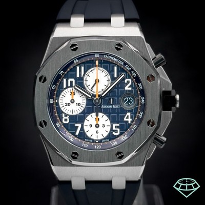 Audemars Piguet Royal Oak Offshore Diver Navy Blue Complete Set Box & Papers