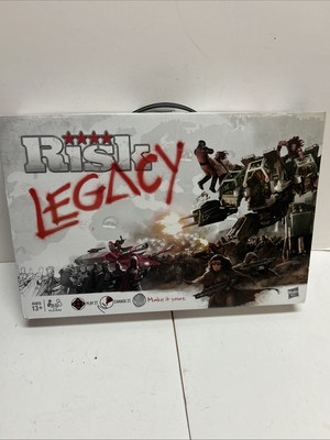 RISK LEGACY Board Game Avalon Hill Hasbro World Domination Strategy - NEW Sealed