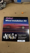 McGard Black 5 Lug Install Kit (M14x1.5) Set of 16 Lug Nuts  84527 & Wheel Locks