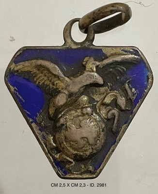 AUDAX CYCLING TOURING CLUB ITALIAN LIBERTY BADGE SILVER BIKE RACE
