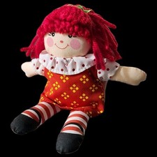Red Hair Rag Doll Plush The Adventures Of Corduroy Viacom Eden 1998 Raggedy Ann