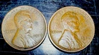 1909 VDB & 1909 P Pair Of Lincoln Wheat Cents First Year Nice
