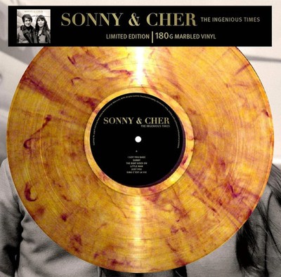 SONNY & CHER - The Ingenious Times - VINYL LP -Marbled - Promo/1111-NEU in Folie