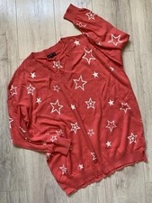 Women F&F Sweater Coral Cotton XXL