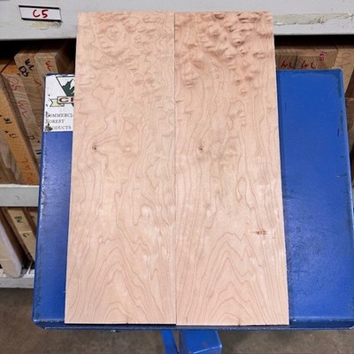 Quilted Maple 1/2'' Quilt DENSE Bookmatch KD Big Leaf 20''x13''x.5'' Fig Carve Top