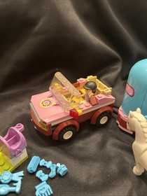 LEGO Friends: Emma's Horse Trailer (3186) Incomplete, And LEGO 3935