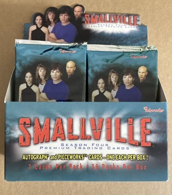 SMALLVILLE SEASON 4 TRADING CARDS - 10 ASSORTED PACKS INKWORKS
