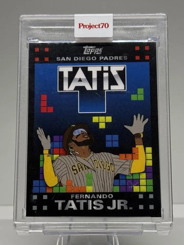 2021 Topps Project 70 Fernanado Tatis Jr. By Brittney Palmer #632 Padres