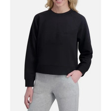 DKNY Sport Women's Embossed Logo Crewneck Sweatshirt XL