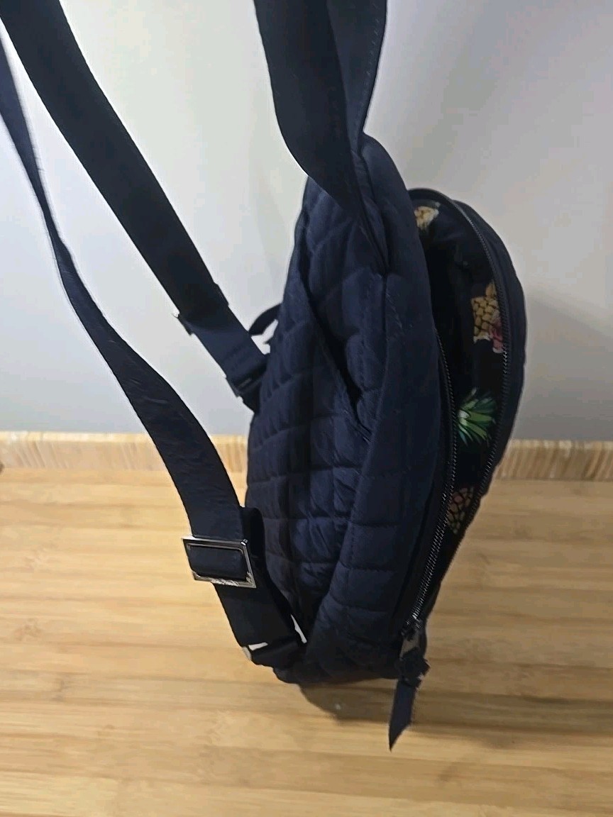 Pineapple Backpack Vera Bradley Small  Handbag Mi… - image 7