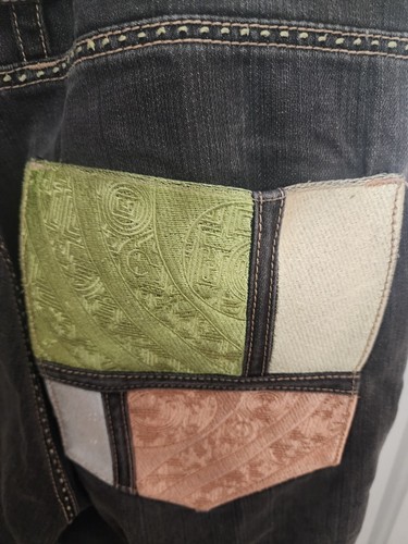 Vintage Coogi Y2K Baggy Jeans Size 36X34 Button Fly Embroidered 🔥 Awesome - Picture 9 of 16