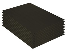 Foam Board, Black-on-Black, 20" x 30", 10 Sheets