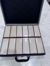 Vtg Airequipt Automatic Photo Slide Changer Magazines In Briefcase Lot Of 12 BH