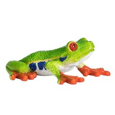 MOJO - Red Eyed Tree Frog Hand-Painted Toy Figure Wildlife Collection True