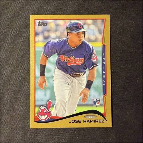 Jose Ramirez [Gold] #424 2014 Topps card