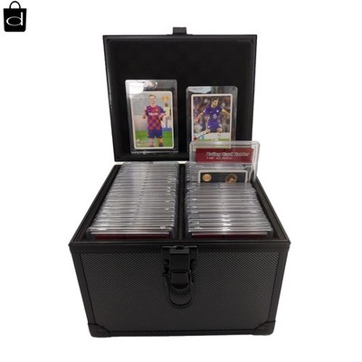 Graded Card Storage Box, Top Loaders Storage Case, Sports Trading Card Box, Card