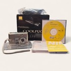 NIKON Coolpix L11 6.0 MP Silver Compact Digital Camera with Box & Accessories