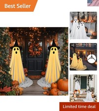 Halloween Decorations Outdoor Indoor Ghosts with LED Lights 2 Pack Spooky Ghosts