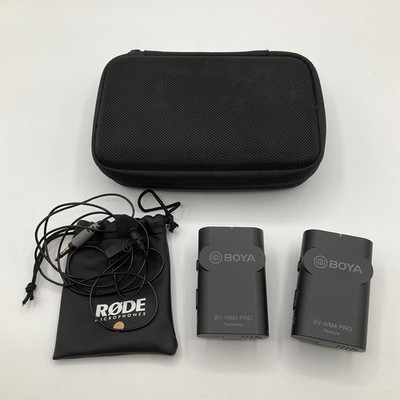 BOYA BY-WM4 PRO Wireless Receiver and Transmitter With Rode Lapel Microphone