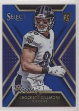 2014 Panini Select Rookies Blue Prizm /50 Crockett Gillmore #187 Rookie RC