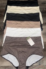 Warners  Womens Brief Underwear Panties Polyester Blend 6-Pair  3XL