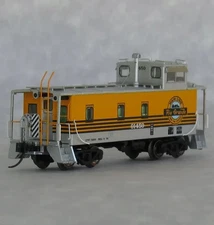 N TRAINWORX 31401-50 Rio Grande 4 stripe caboose Rd# 01450