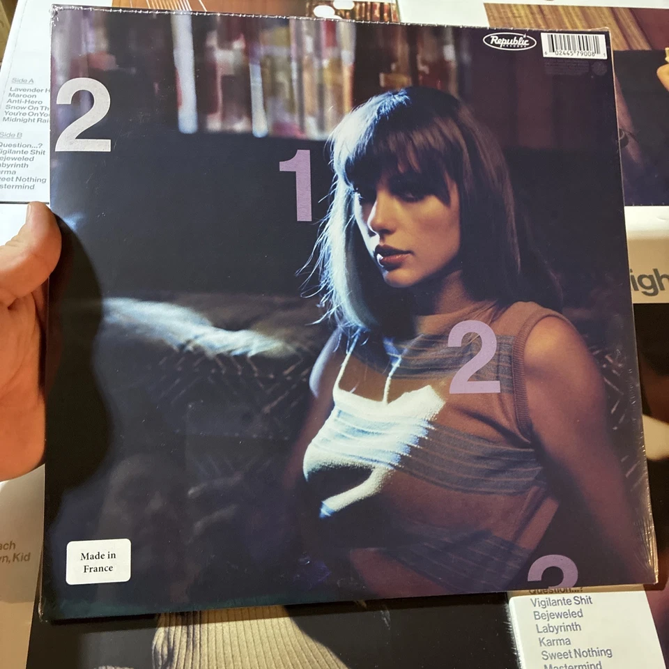 Taylor Swift  Midnights all 4 new Colored Vinyl + Target Excl. 5 LP’s - SEALED Foto 4 de 4