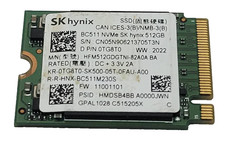 DELL SK HYNIX BC511 512gb 2230 M.2 NVMe SSD Steam Deck SteamDeck Gen3 98% HEALTH