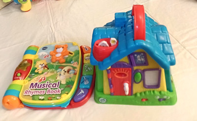 Leap Frog My Discovery Interactive House # 19180 & Vtech Musical Rhymes Book