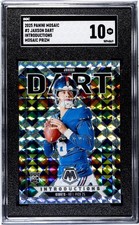 2025 Mosaic Introductions Jaxson Dart RC #2 Mosaic Prizm SGC 10 Gem