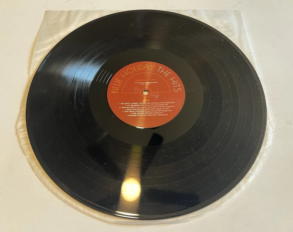 Billie Holiday – The Hits LP • New Continent 180g Gatefold • Mint • Complete - Image 4 of 4