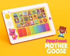 Pinkfong Mother Goose Sound Pad & Books 40 Songs English Chant Baby Play Toy