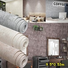 3D Grey Industrial Concrete Effect Textured Wallpaper Living Room Wall Paper UK