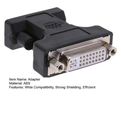 Connection Adapter Dvi to Vga Cable Dvi to Vga Adapter 24 5 Pin Dvi for Monitor - Afbeelding 8 van 11