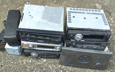 6 x verschiedene Auto Radio Multimedia Player 