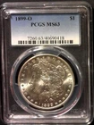 1899 -O Morgan Silver Dollar PCGS MS-63 nice coin