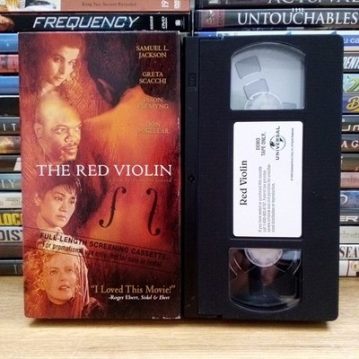 The Red Violin VHS 1998 Drama Mystery Original Release Lions Gate Films