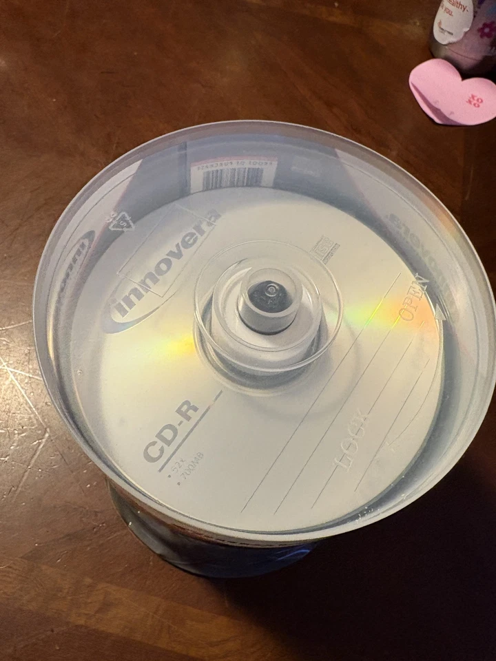 Innovera 77990 Cd-R Discs 700Mb/80Min 52X Spindle Silver 100/Pack - Image 3 of 4