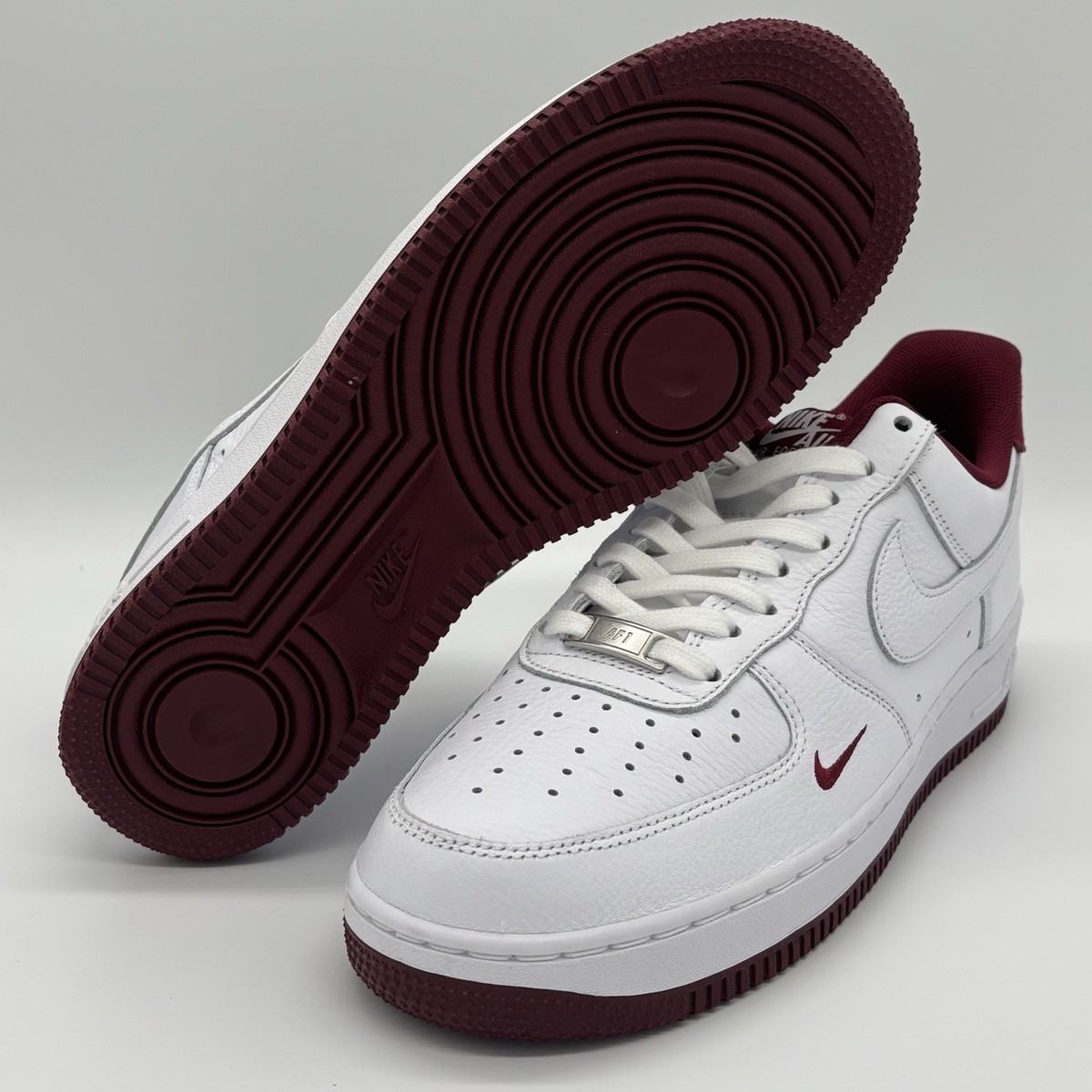 [HM9483-100] MENS NIKE AIR FORCE 1 \'07 LV8 \'WHITE TEAM RED\' Size 8 Men main image 3