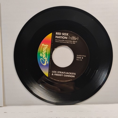 Freddy Cannon And Los Straitjackets – The Sox Are Rockin' NM 7" 45RPM 742 - Picture 4 of 4